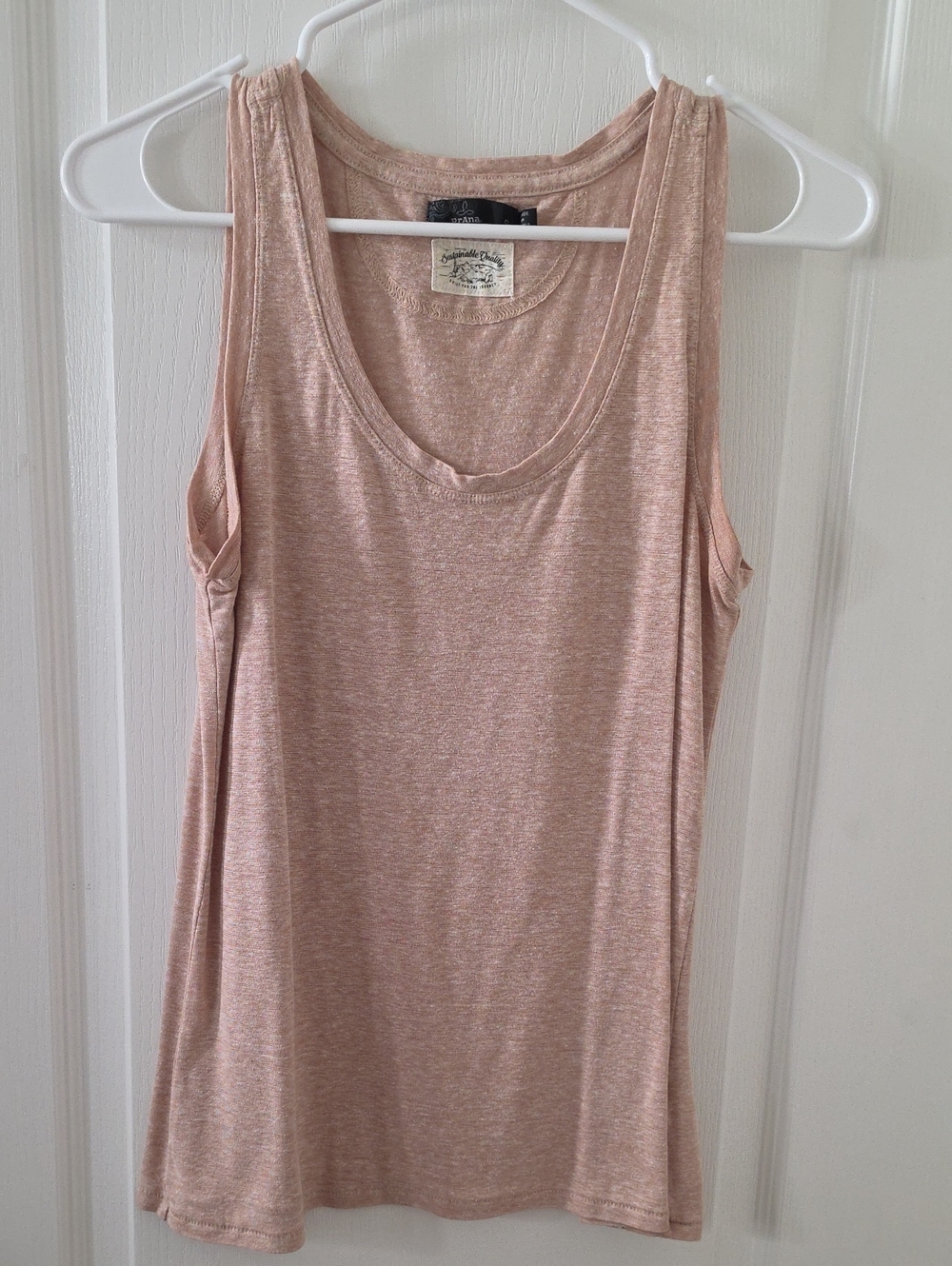 Prana Light Blush Scoop Neck Tank